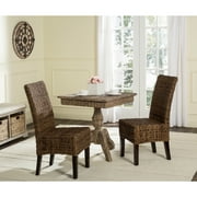 SAFAVIEH Avita 18''H Wicker Dining Chair Brown